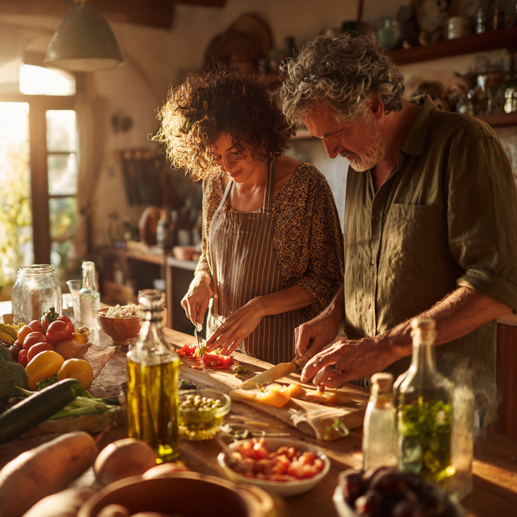Pasta italiana fresca e ingredienti naturali